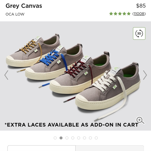 Cariuma (Shadow Blue Canvas/White Sole) 7.5 W - Picture 9 of 9